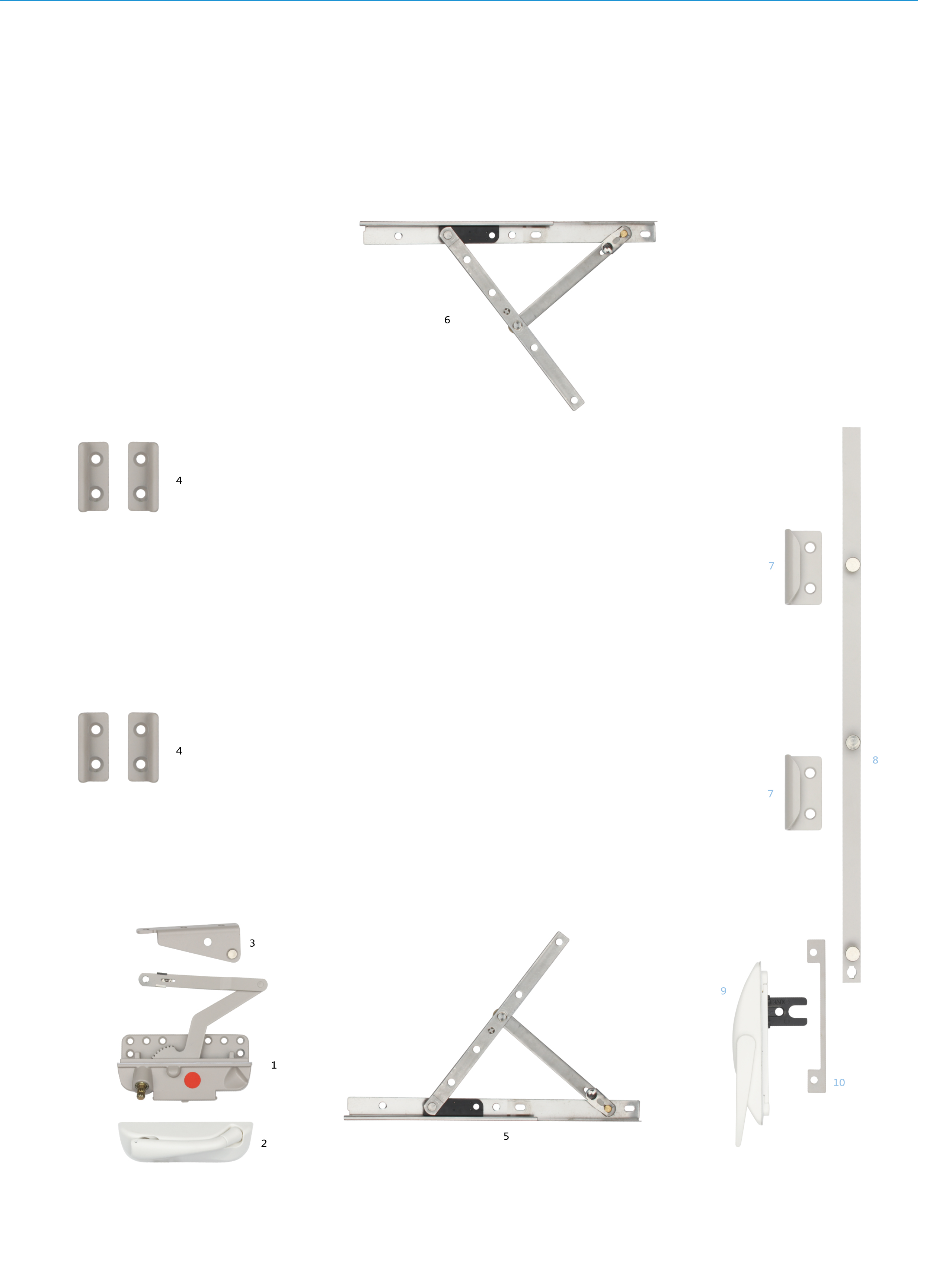 美式平开开窗器系统MS-PK-01